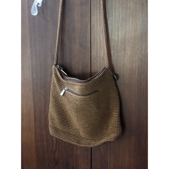 The Sak Rust Colored Woven Shoulder Bag - Picture 4 of 4